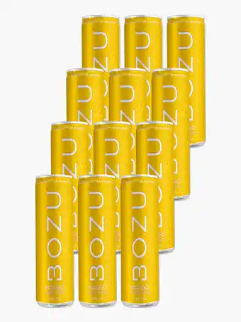 Flink Bozu Hard Iced Tea Mango 4.5% 25cl 12x aanbieding