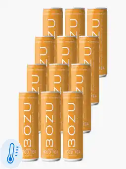 Flink Bozu Hard Iced Tea Peach 4,5% 25cl 12x aanbieding