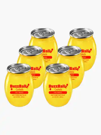 Flink BuzzBallz Chili Mango 13.5% 20cl 6x aanbieding
