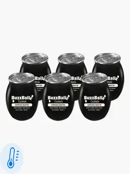 Flink BuzzBallz Espresso Martini 13.5% 20cl 6x aanbieding
