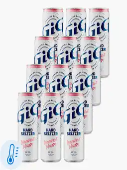 Flink GiG Hard Seltzer Grapefruit Melody 33cl 12x aanbieding