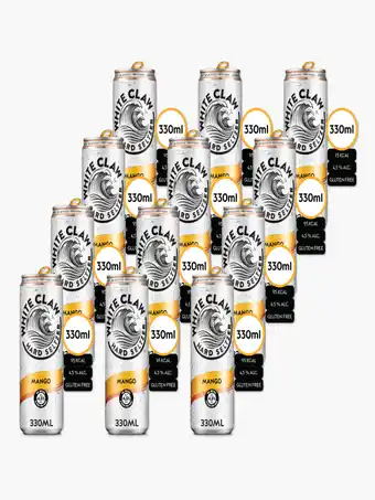 Flink White Claw Mango 4.5% 33cl 12x aanbieding