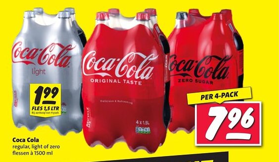 Nettorama Coca Cola aanbieding