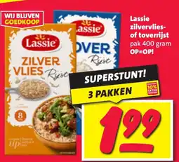 Nettorama Lassie zilvervlies of toverrijst aanbieding