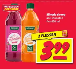 Nettorama Slimpie siroop aanbieding