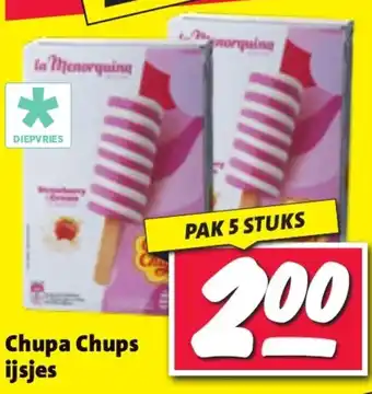 Nettorama Chupa Chups ijsjes aanbieding