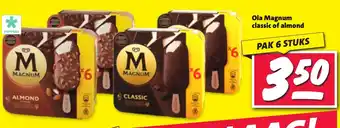 Nettorama Ola Magnum classic of almond aanbieding