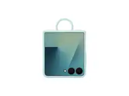 MediaMarkt Samsung Ring Silicone Telefoonhoesje Voor Samsung Galaxy Z Flip 7 Mint aanbieding