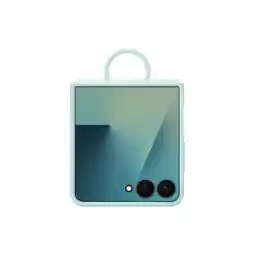 MediaMarkt Samsung Ring Silicone Telefoonhoesje Voor Samsung Galaxy Z Flip 7 Mint aanbieding