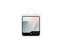 MediaMarkt Samsung Ring Silicone Telefoonhoesje Voor Samsung Galaxy Z Flip 7 Wit aanbieding