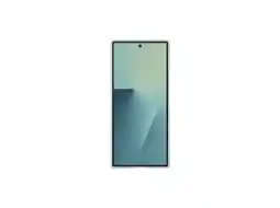 MediaMarkt Samsung Silicone Telefoonhoesje Voor Samsung Galaxy Z Fold 7 Licht Blauw aanbieding