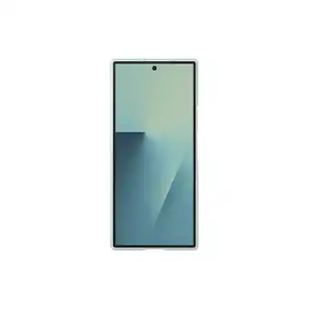 MediaMarkt Samsung Silicone Telefoonhoesje Voor Samsung Galaxy Z Fold 7 Licht Blauw aanbieding