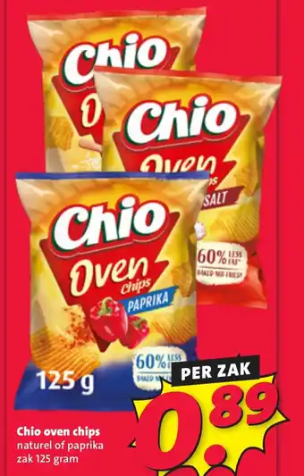 Nettorama Chio oven chips naturel of paprika aanbieding