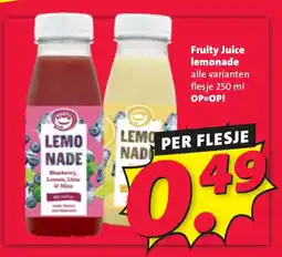 Nettorama Fruity Juice lemonade aanbieding