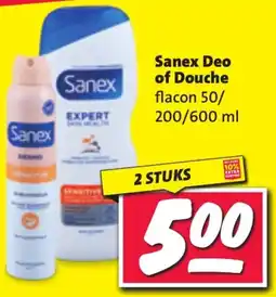 Nettorama Sanex Deo of Douche aanbieding