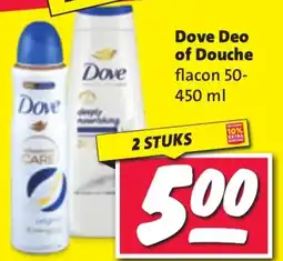 Nettorama Dove Deo of Douche aanbieding
