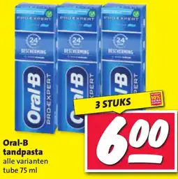 Nettorama Oral-B tandpasta aanbieding
