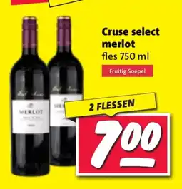Nettorama Cruse select merlot aanbieding