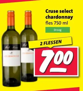 Nettorama Cruse select chardonnay aanbieding