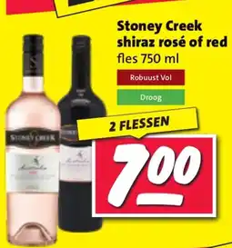 Nettorama Stoney Creek shiraz rosé of red aanbieding