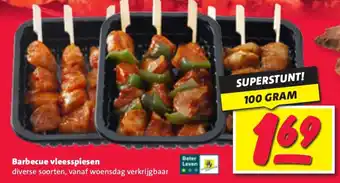 Nettorama Barbecue vleesspiesen aanbieding