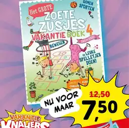 Boekenvoordeel ZOETE ZUSJES VAKANTIE BOEK 4 aanbieding
