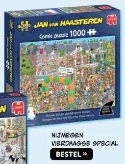 Boekenvoordeel NIJMEGEN VIERDAAGSE SPECIAL puzzel aanbieding