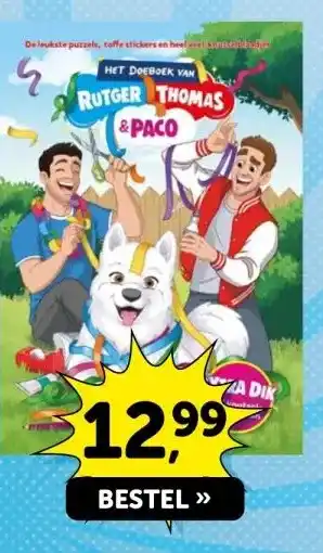Boekenvoordeel HET DOEBOEK VAN RUTGER THOMAS & PACO aanbieding