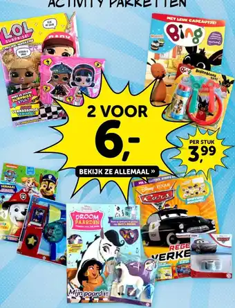Boekenvoordeel ACTIVITY PAKKETTEN aanbieding