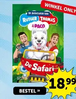Boekenvoordeel DE AVONTUREN VAN RUTGER THOMAS &PACO aanbieding