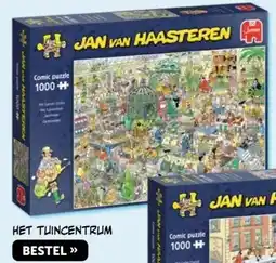 Boekenvoordeel HET TUINCENTRUM puzzel aanbieding