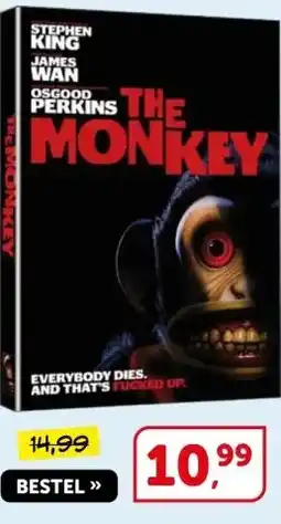 Boekenvoordeel The Monkey aanbieding