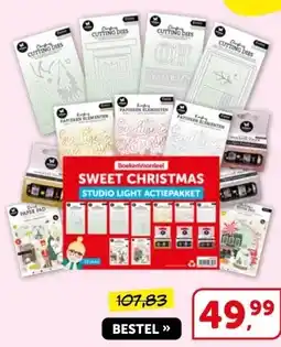 Boekenvoordeel SWEET CHRISTMAS STUDIO LIGHT ACTIEPAKKET aanbieding