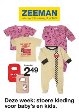 Zeeman Deze week: stoere kleding voor baby's en kids. aanbieding