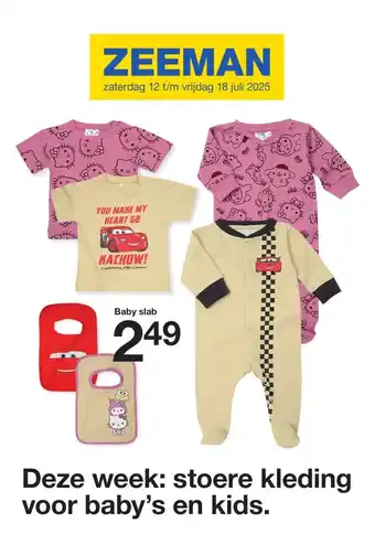 Zeeman Deze week: stoere kleding voor baby's en kids. aanbieding