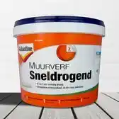 Praxis Alabastine Sneldrogende Muurverf wit 5 L aanbieding