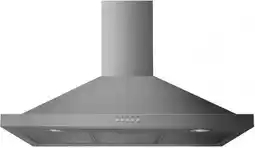 Bol.com Exquisit KH92-3INOX - Afzuigkap Schouwkap - 90 cm - Inox aanbieding