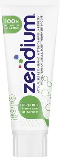 De Online Drogist Zendium Extra Fresh Tandpasta 75ML aanbieding