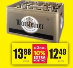 Nettorama Warsteiner bier aanbieding