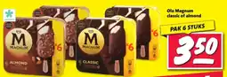 Nettorama Ola Magnum classic of almond aanbieding