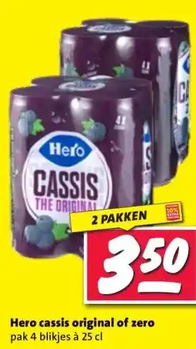 Nettorama Hero cassis original of zero aanbieding