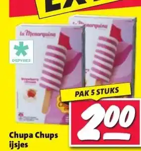 Nettorama Chupa Chups ijsjes aanbieding