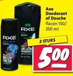 Nettorama Ахе Deodorant of Douche aanbieding