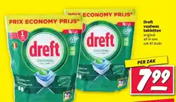 Nettorama Dreft vaatwas tabletten aanbieding