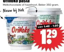 Dirk Orinoko pasta aanbieding