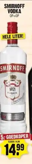 Dirk SMIRNOFF ICE aanbieding