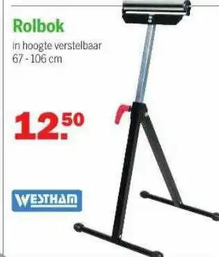Van Cranenbroek Westham Rolbok aanbieding