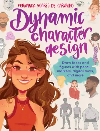 Amazon Dynamic Character Design: Draw faces and figures with pencil, markers, digital tools, and more aanbieding