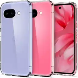 Amazon Spigen Ultra Hybrid Case voor Google Pixel 9a hoesje -Crystal Clear aanbieding