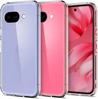 Amazon Spigen Ultra Hybrid Case voor Google Pixel 9a hoesje -Crystal Clear aanbieding